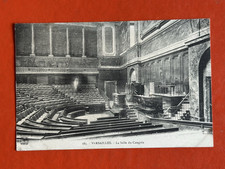 1909 VERSAILLES FRANCE Antique Postcard  ~LA SALLE DU CONGRESS picture