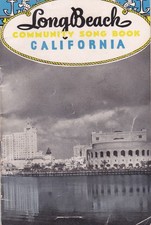 1940's Long Beach California Community Song Booklet picture