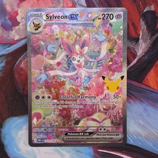 Pokémon TCG Sylveon ex 153/128 30th anniversary picture