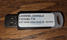 IGT LICENSE DONGLE ONLY - AVP GAME KING  KENO  001KK0 picture