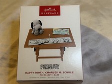 Happy 100th Charles M Schulz 2022 Limited Edition Hallmark Ornament picture