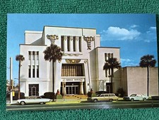 Jacksonville FL Florida Shriners Morocco Temple, Vintage Postcard 1960's Mustang picture