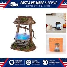Department 56 Halloween Haunted Well Lit Figurine Village Accessory 2.76 in picture