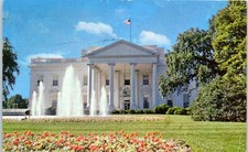The White House, Washington D. C. Postcard Posted 1961 picture