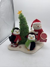 Hallmark 2006 Animated Plush Very Merry Trio Sings, Dances ,Tree Lights Up W/tag picture