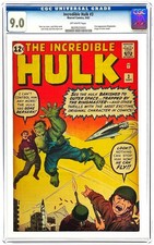 Incredible Hulk #3 CGC 9.0 (1962 Marvel Comics) Silver Age 1st Appearance KEY picture