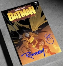 Absolute Batman 24 Ryan Ottley Trade Foil 2X Signed Ottley/Snyder Presale 9/23 picture