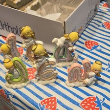 Enesco Precious Moments 2002 Angel Alphabet Letter/Number Figurines Set Resin picture