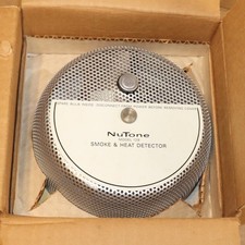One Vintage NUTONE Model S-129 Smoke Heat Detector 120VAC New in Box picture