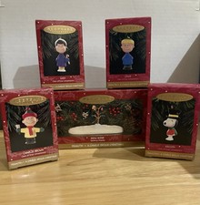 VTG Complete Peanuts Ornament Set Charlie Brown Christmas 1995 Lucy Linus Snoopy picture