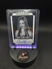1 OF 1 Black Amanda Seyfried 2026 Leaf Pop Century Monochrome Auto Mean Girls picture