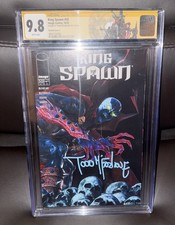 KING SPAWN #50 CGC 9.8 SS Todd McFarlane SIGNED CUSTOM LABEL💀Mark Spears picture
