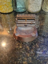 Rare International Harvester Indianapolis motor works Cast Iron ash tray 1939 picture