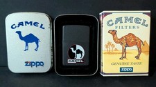 ZIPPO 1994 CAMEL NIGHT AND DAY BLACK MATTE LIGHTER SEALED IN BOX picture
