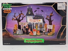 Lemax Spooky Town Halloween Festival 2004 Village Haunted House Retired 43422 picture