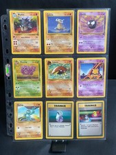 Mixed Sets - Vintage 1999 Pokemon Cards Bundle - No duplicates x10 picture
