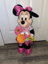 Vintage Gemmy Disney Minnie Mouse Over 1 Ft Tall picture