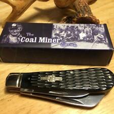 Rough Ryder The Coal Miner Black Jigged Bone 2 Blade 4