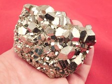 wOw Larger Dodecahedron PYRITE Crystal Cluster 100% Natural Peru 414gr picture