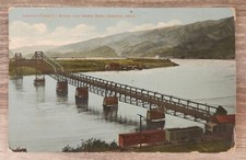 Lewiston Clarkston Bridge over Snake River Lewiston Idaho Posted 1912 Postcard picture