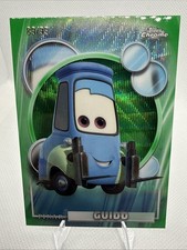 Guido 2026 Topps Chrome Disney Green Wave Refractor /99 Cars picture