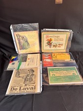 Vintage De Laval Cream Separator Advertising Lot 1930 1936 Calendars Ephemera picture