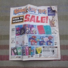 Vtg. 1992 Lionel Kiddie City Toys Store Ad Back to School Nintendo Trolls Barbie picture