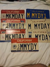 1984 California Los Angeles Olympic Games Specialty License Plate Lot + More picture