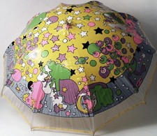 Vintage PETER MAX Funbrella Umbrella Great Condition 1970 Era Rare HTF COOL picture