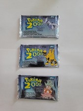 Topps Pokémon the Movie 2000 Sealed Trading Card Pack (Three Sealed packs) picture
