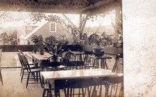 RPPC Postcard New Jersey NJ Washington Thompson Ice Cream Pavilion 1907 picture