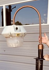 Vintage NYC Brooklyn Bridge Street Light Lamp New York picture