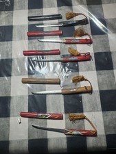 Vintage Japanese Katana Sword Shaped Letter Opener picture