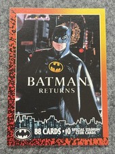 1992 O-Pee-Chee OPC Batman Returns #1 Recipe Success picture
