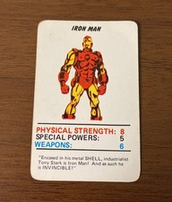 1977 Jotastar Marvel Super Heroes Iron Man VG picture