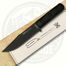 Ka-Bar Ek Commando Short Clip Point Fixed Blade Knife (5.06