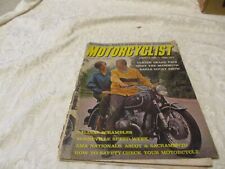 MOTORCYCLIST MAGAZINE NOVEMBER 1967 picture