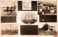 Scotch Ridge OH Ohio Multiview 1910s RPPC Photo Postcard COPY picture