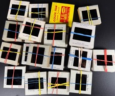 Medium Format Film Slide Lot of 190 mounted slides-1953 to 1956 picture