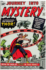 Me$$age or Offer Facsimile reprint covers only to Journey Into Mystery #83 Thor picture