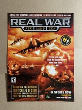 Real War Air Land Sea PC Print Ad Poster Vintage Wall Art picture