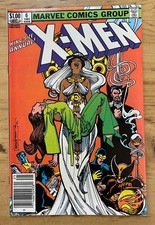X-MEN ANNUAL #6 ~ NEWSSTAND EDITION ~ MARVEL COMICS 1982 ~ NM+ picture
