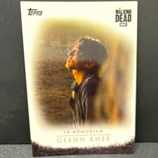 Topps The Walking Dead Season 7 In Memoriam Insert Glenn Rhee IM-2 Card picture
