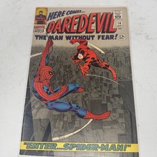 Daredevil #16 Marvel Comics Group 1966 1st Spider-Man Crossover Johnny Romita picture