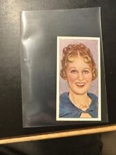 1936 Carreras Film Stars Tobacco Card #4 Grace Moore (A) picture