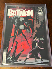 FREE SHIPPING DC Absolute Batman #3 Snyder Dragotta Martin picture
