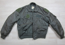 Vintage 70s US Military CWU-45/P Flight Jacket (L) Nomex Bi-Swing Action Back picture