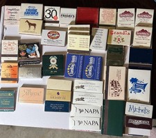 Vintage Matchbook Lot 40+ Hotel Casino Restaurant Advertising Collectibles picture