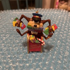 Warner Bros Looney Tunes Vintage Tazmanian Devil/Mailbox Tree Ornament- 1996 picture