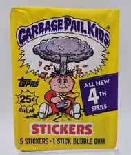 1986 Topps Garbage Pail Kids Original 4th Series Factory Sealed Packs GPK picture